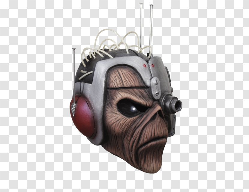 Mask Somewhere In Time Iron Maiden Eddie Killers - Disguise Transparent PNG