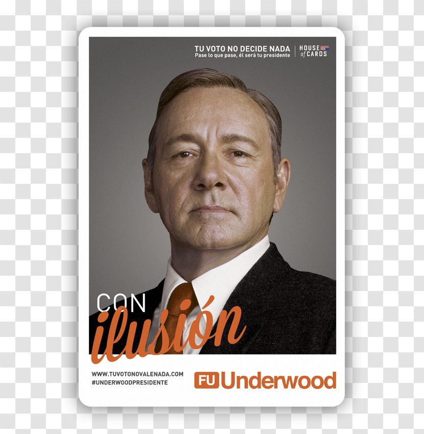 Kevin Spacey House Of Cards Spain Francis Underwood Peter Russo - Mariano Rajoy - Granda Transparent PNG