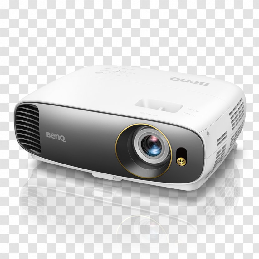 Output Device Multimedia Projectors Benq W1700 Desktop Projector 2200ANSI Lumens DLP 2160p 3D Black Home Theater Systems Transparent PNG