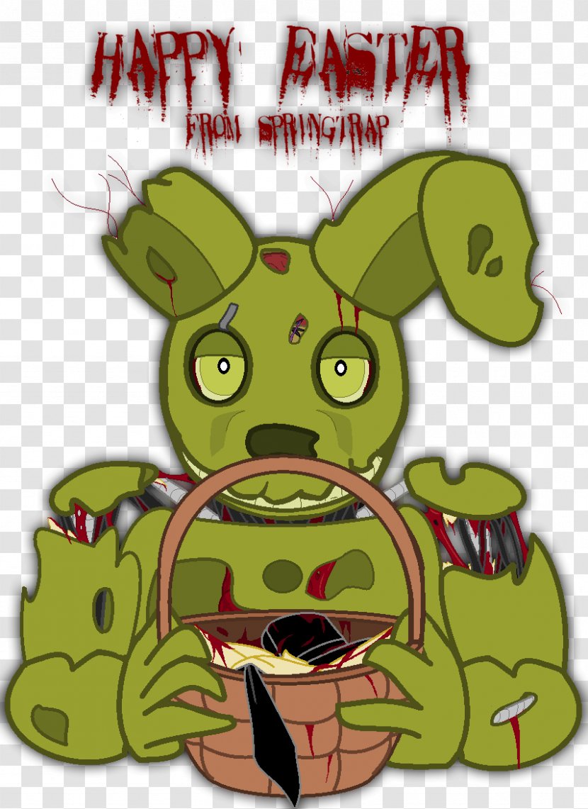 Five Nights At Freddy's 3 Easter Bunny 2 Chocolate - Coloring Book - Flowers Happy Transparent PNG