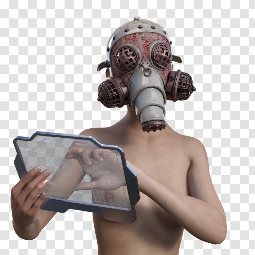Gas Mask Duisburg Cap - Shoulder Transparent PNG