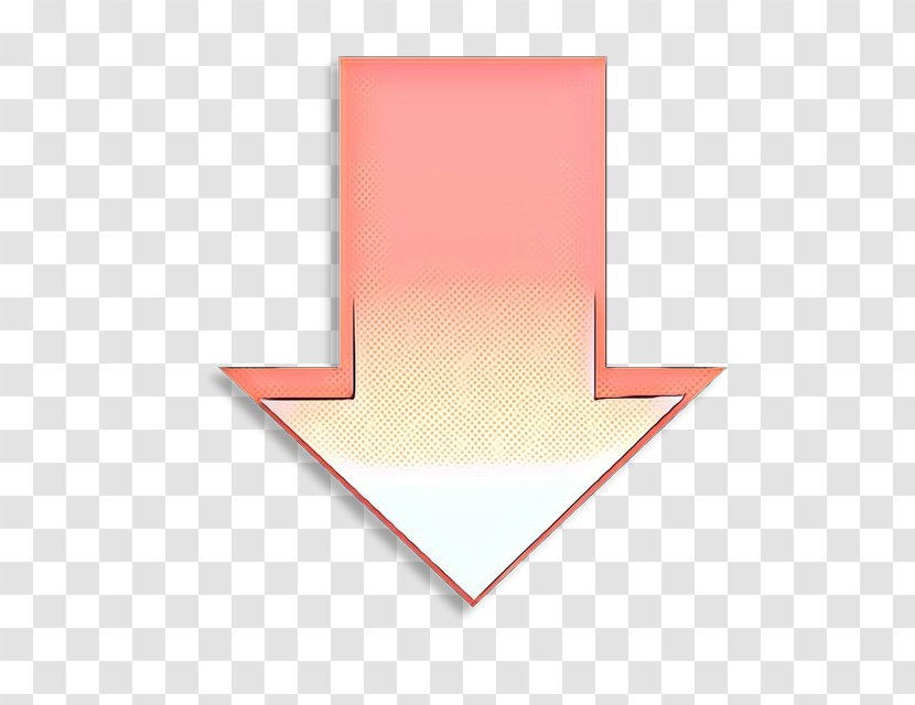 Heart Background Arrow - Peach Pink Transparent PNG
