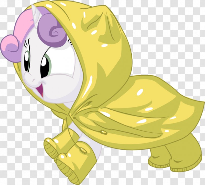 Rarity Sweetie Belle Twilight Sparkle Raincoat Pony - Equestria - Dumped Coffee Cups Transparent PNG