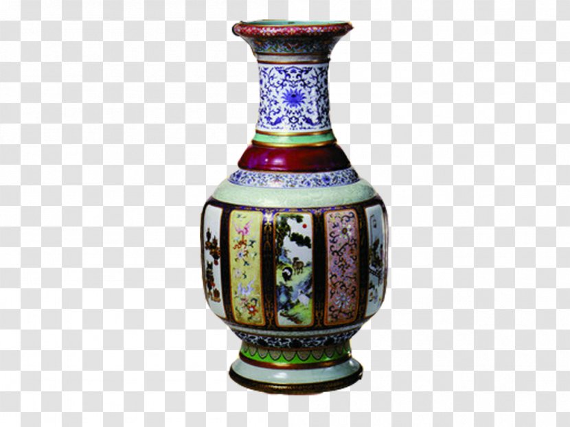 National Palace Museum Collections Of The Forbidden City Qing Dynasty Porcelain - Vase - Ceramic Transparent PNG