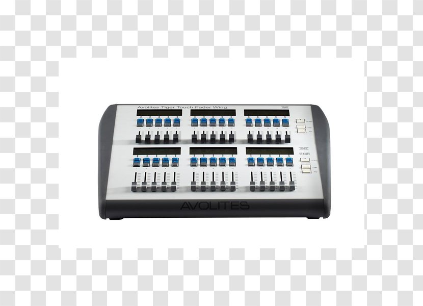 Avolites Fade Audio Control Surface Mixers Lighting Console - Electronic Device - Flame Tiger Transparent PNG