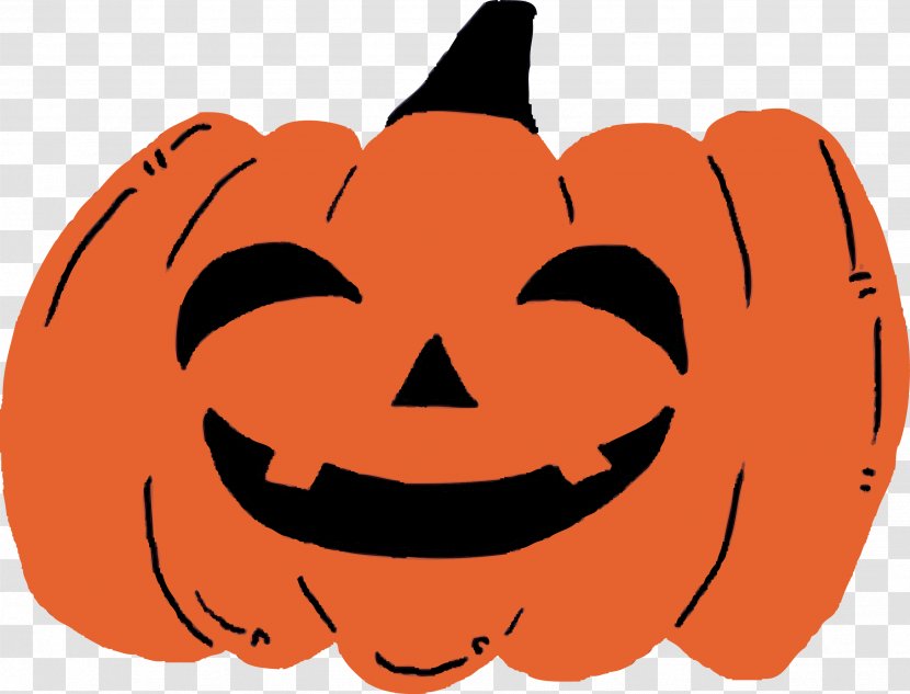 Halloween Jack-o-lantern - Jack O Lantern - Mouth Nose Transparent PNG