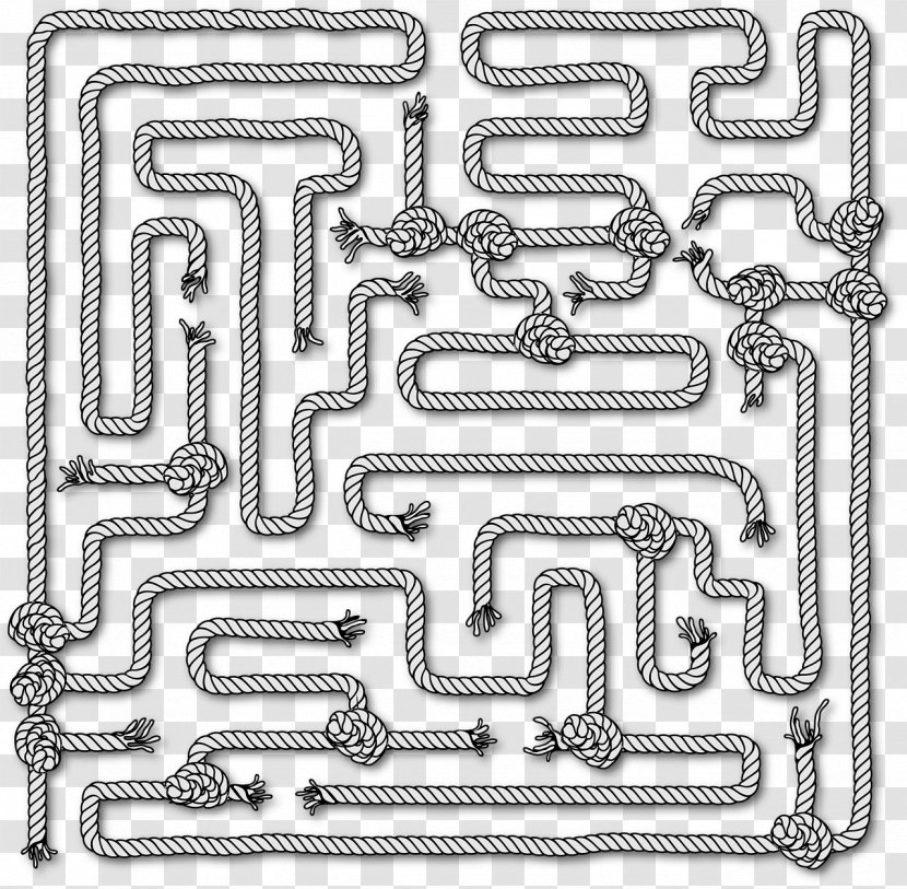 Maze Labyrinth English As A Second Or Foreign Language Puzzle Game - Technology - High Grade Honor Transparent PNG
