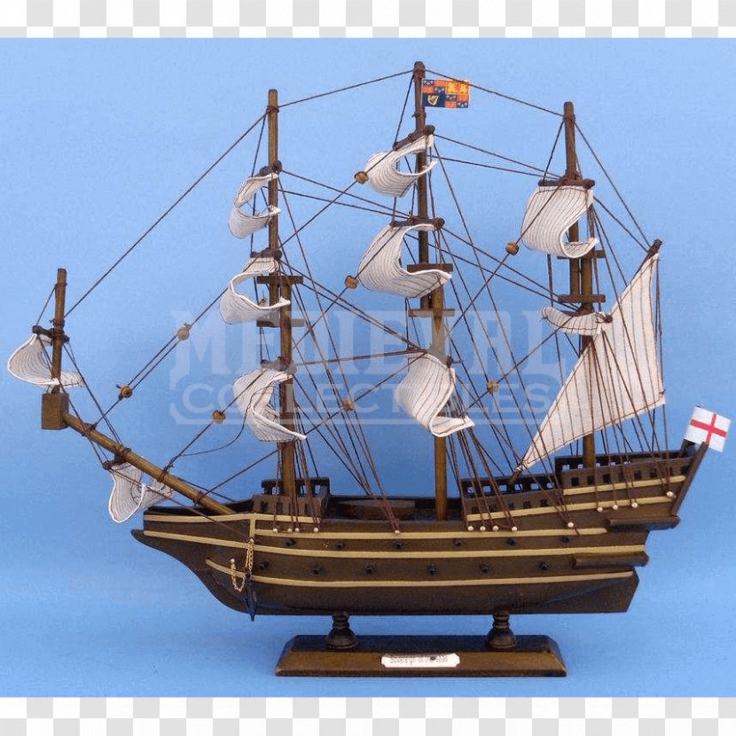 Ship Of The Line HMS Sovereign Seas Model Boat - Clipper Transparent PNG
