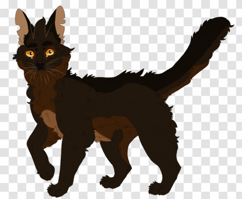 Black Cat Kitten Warriors DeviantArt - Digital Art Transparent PNG