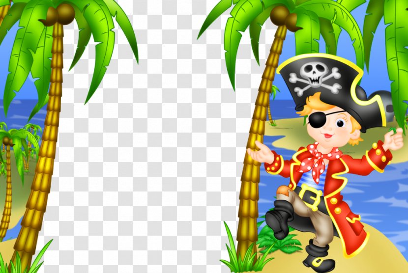 Picture Frame Piracy Child Clip Art - Games - Pirate Cliparts Transparent PNG