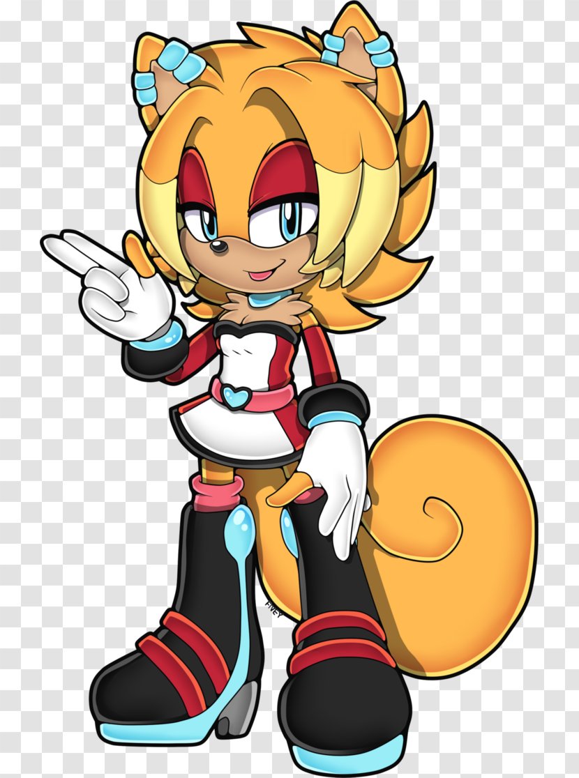 Sonic The Hedgehog 2 Adventure Riders Amy Rose - Squirrel Transparent PNG