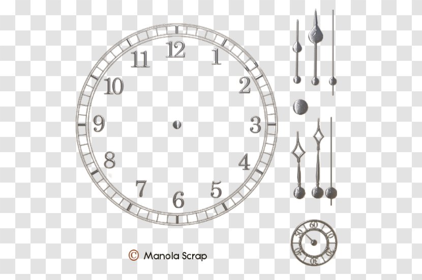 Clock Face Aiguille Pendulum Hour - Drawing Transparent PNG