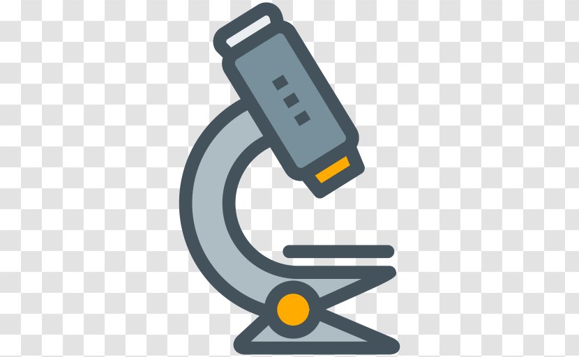 Science Scientist Microscope Research - Symbol - Vektor Transparent PNG