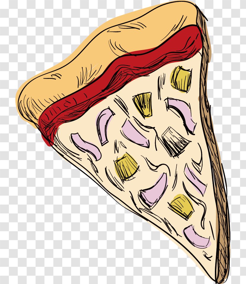 Pizza Food Clip Art - Watercolor Transparent PNG