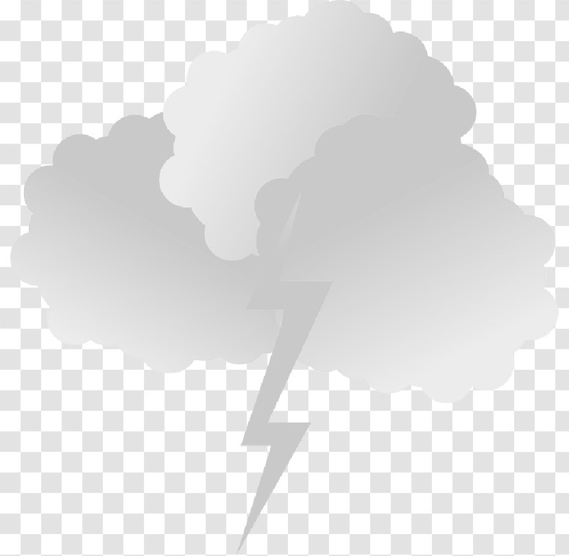 Clip Art Cloud Lightning Thunderstorm - Storm - Clouds Transparent PNG