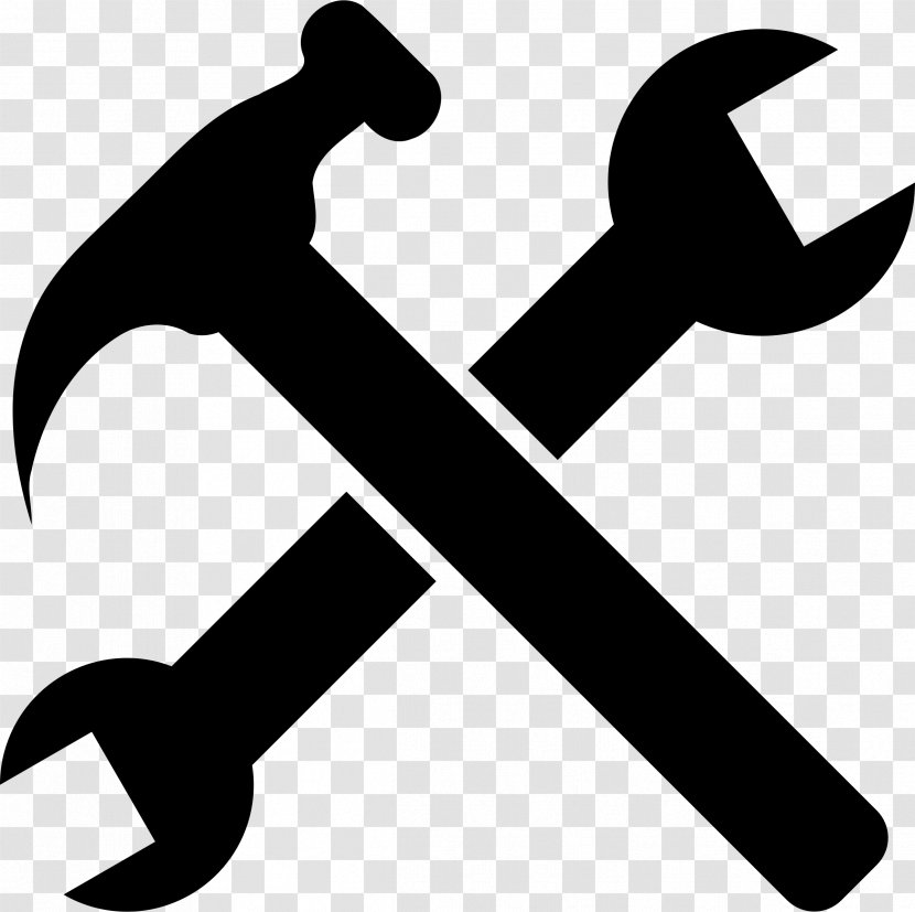 Spanners Hammer Tool - Monochrome Photography - And Sickle Transparent PNG