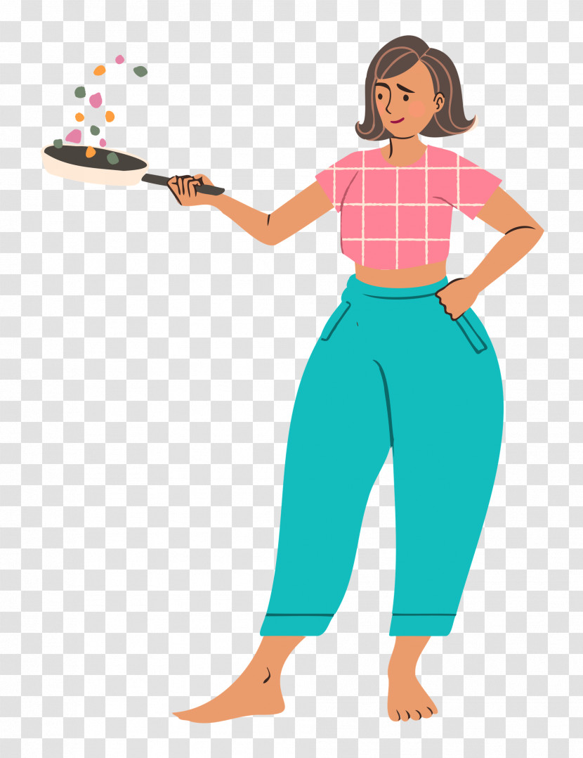 Standing Girl Woman Transparent PNG