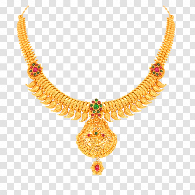 Jewellery Necklace Earring Chain Bangle - Colored Gold - Tamilnadu Transparent PNG