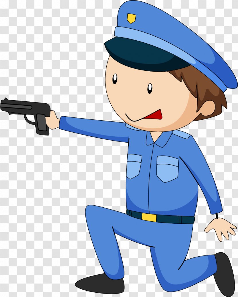 Police Officer Clip Art - Security - People's Carry Guns Transparent PNG