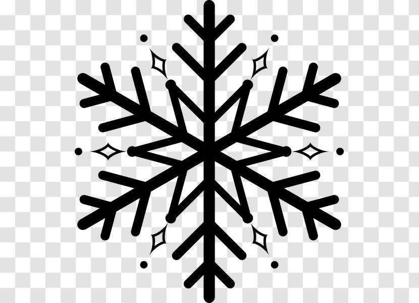 Snowflake Cartoon - Snow Transparent PNG