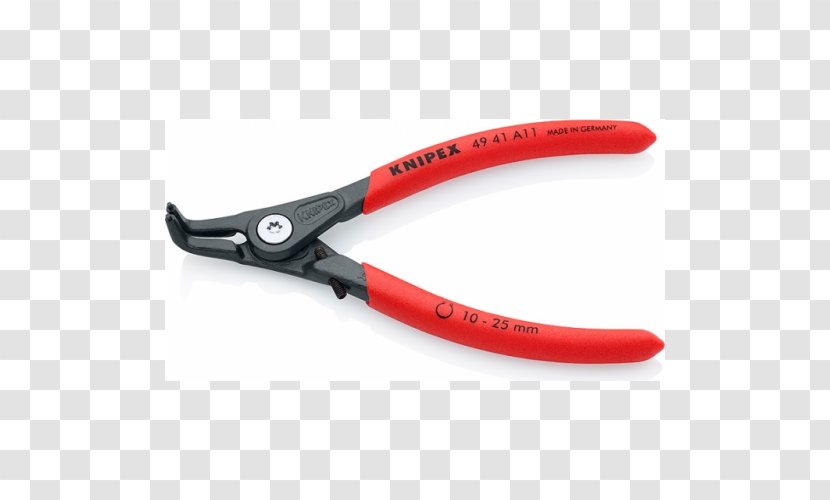 Diagonal Pliers Circlip Retaining Ring Knipex - Technology Transparent PNG