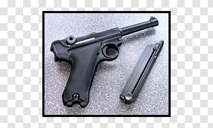 Trigger Revolver Luger Pistol Firearm - Handgun Transparent PNG