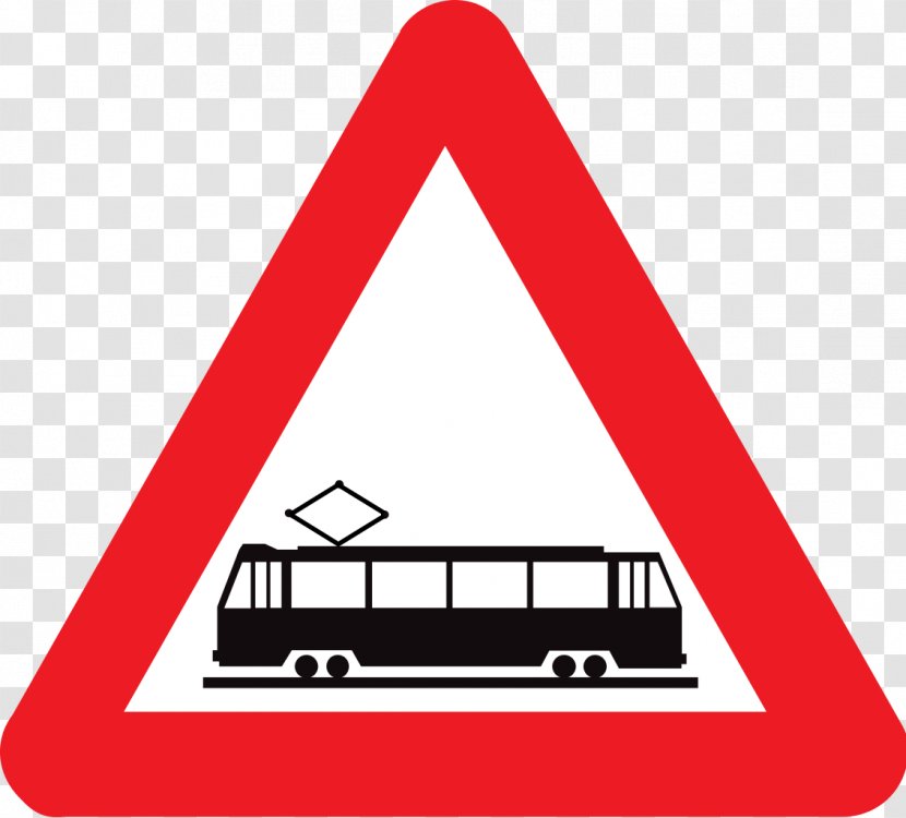 Traffic Sign Speed Bump Warning Road Signs In Singapore - Tram Transparent PNG