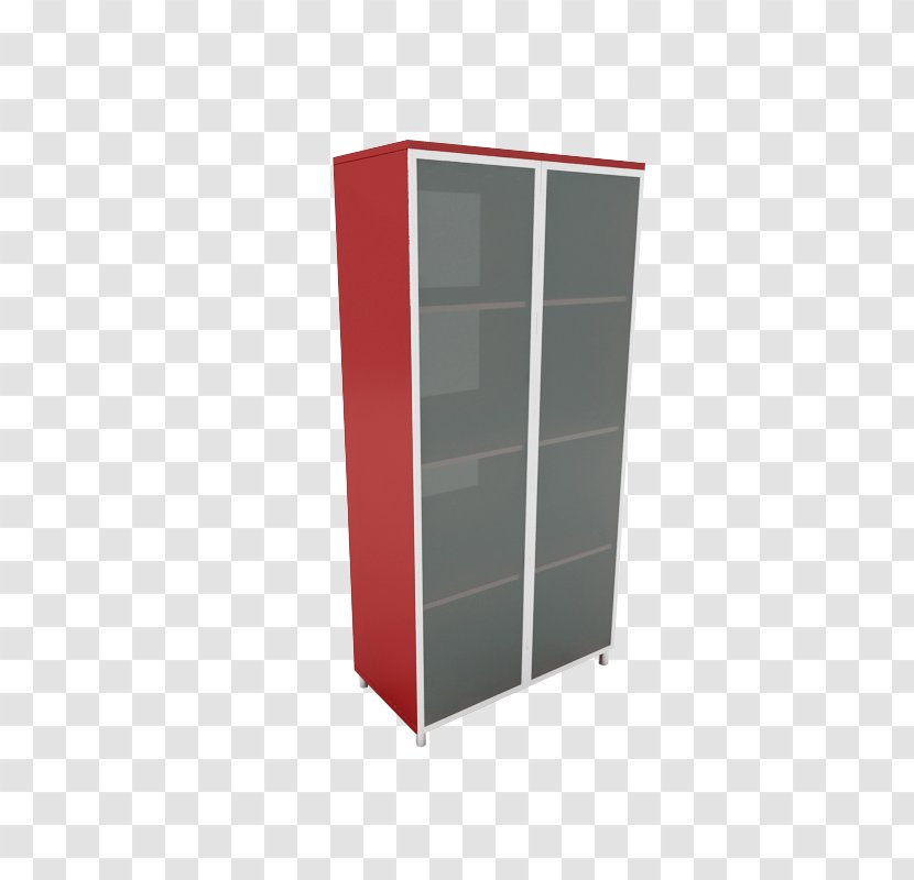 Cupboard Shelf Sideboard Bookcase - Red Transparent PNG
