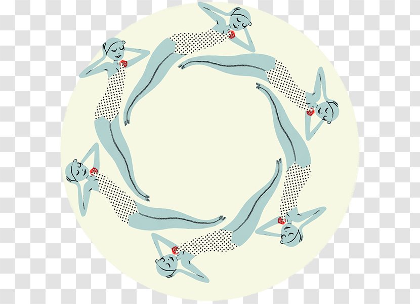 Line Pattern - Microsoft Azure - Synchronized Swimming Transparent PNG