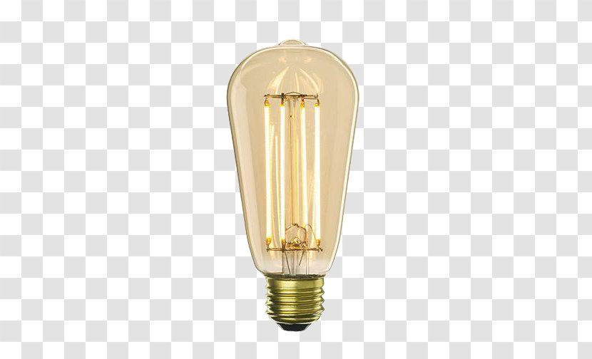 Incandescent Light Bulb LED Lamp Edison Filament - Lumen - Led Transparent PNG