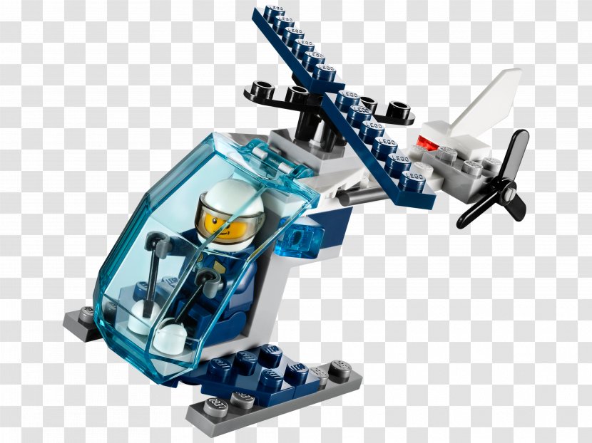 Amazon.com Lego House City Minifigure - Store - Helicopter Transparent PNG