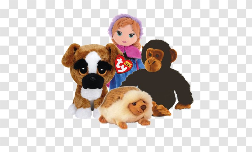 Stuffed Animals & Cuddly Toys Boxer Hamleys Ty Inc. Beanie Babies - Watercolor - Soft Toy Transparent PNG