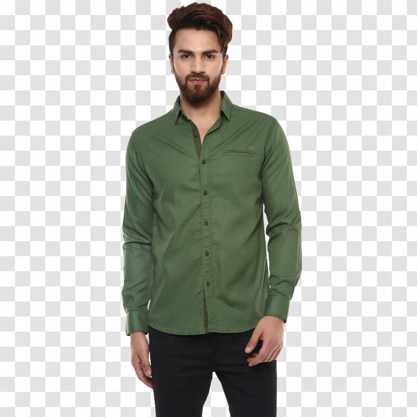 T-shirt Polo Shirt Sleeve Mufti - Button - Green Transparent PNG