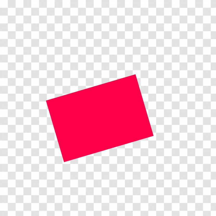 Rectangle Brand Line - Red - Lines Transparent PNG