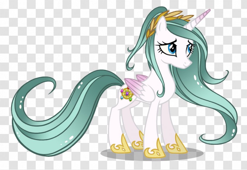 Princess Celestia Pony Twilight Sparkle Rarity Luna - Watercolor - Horse Transparent PNG