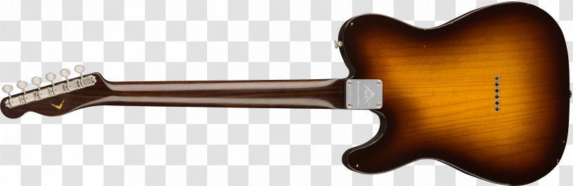 Acoustic-electric Guitar Acoustic Sunburst Fender Telecaster Custom - Maple - Electric Transparent PNG