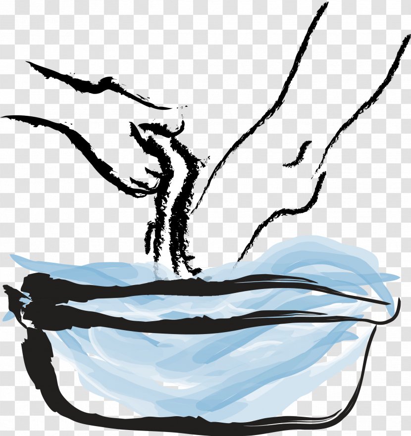 Christ Washing The Disciples' Feet Maundy Thursday Foot Last Supper - John 13 - Pictures Of Transparent PNG