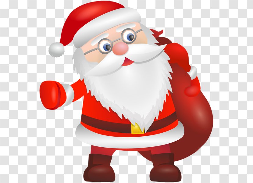 Santa Claus Christmas Clip Art Transparent PNG