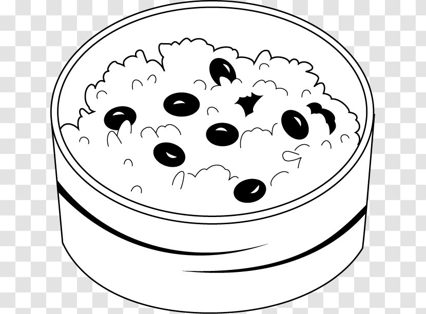 Rice And Beans Sekihan Food Clip Art - Organism Transparent PNG