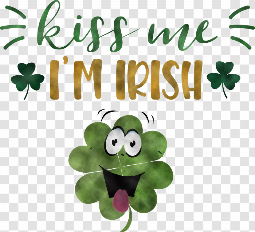 Kiss Me Irish Patricks Day Transparent PNG