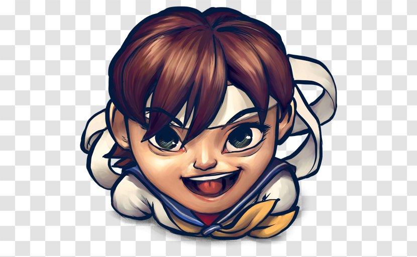 Sakura Kasugano Street Fighter II: The World Warrior Ryu Balrog Zangief - Tree - Cartoon Transparent PNG