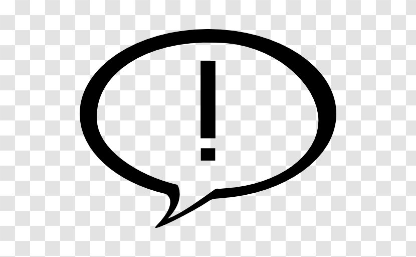Exclamation Mark Speech Balloon Question - Sign - Buble Transparent PNG