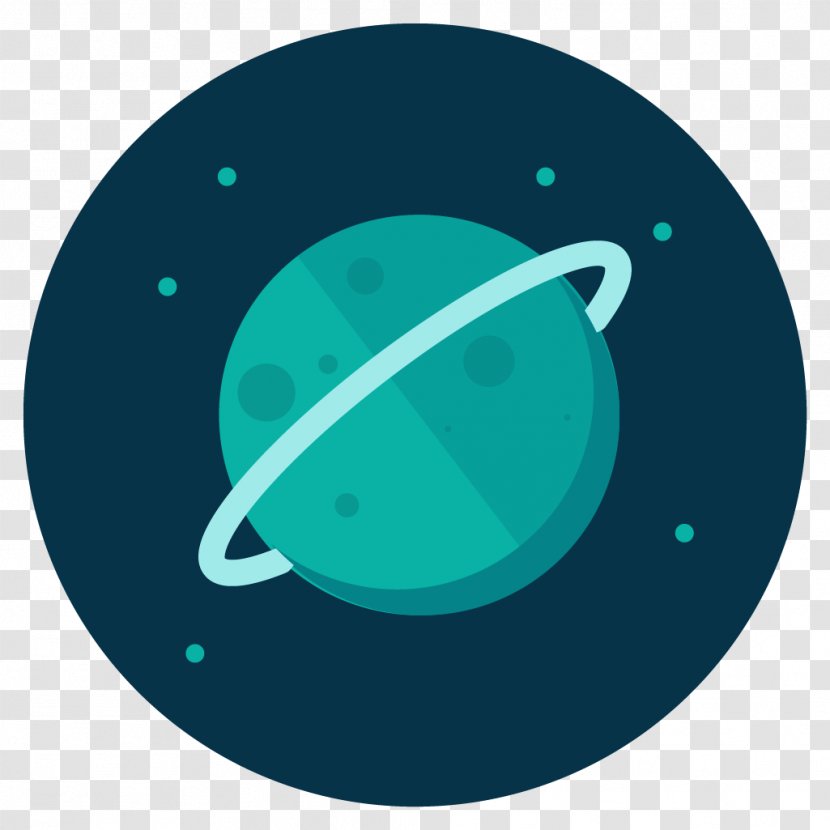 Uranus Planet Clip Art - Logo - Watercolor Floral Transparent PNG