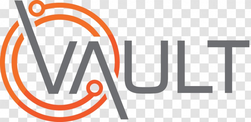 Vault Intelligence Logo Brand Font Computer Software - Orange - Hubspot Transparent PNG