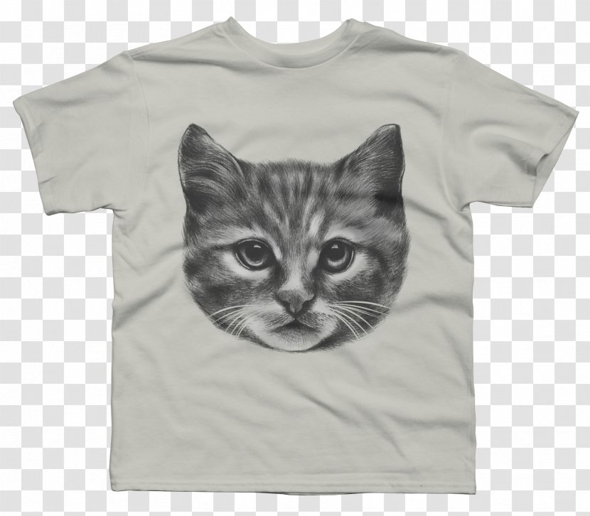 Kitten Siberian Cat Norwegian Forest Domestic Short-haired Clip Art - Top - Lover T Shirt Transparent PNG