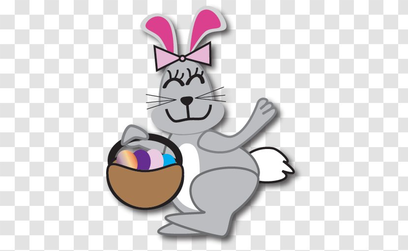 Easter Bunny Whiskers Clip Art - Rabits And Hares Transparent PNG