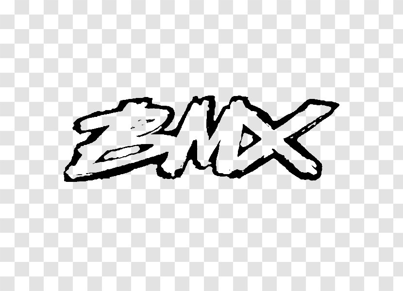Black And White Logo BMX - Comedian - Art Transparent PNG