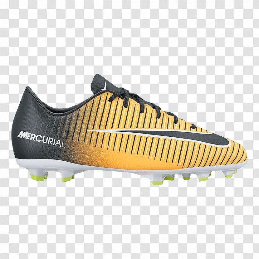 Nike Mercurial Vapor Football Boot Cleat - Yellow Transparent PNG