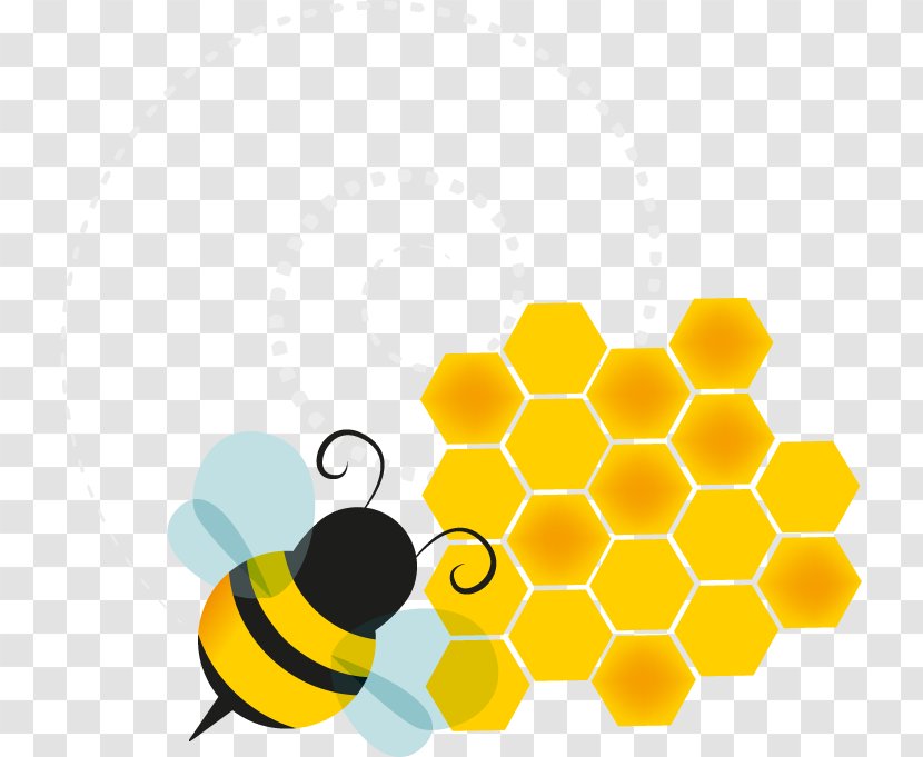 Honey Bee Honeycomb European Dark Beehive - Beekeeper Transparent PNG