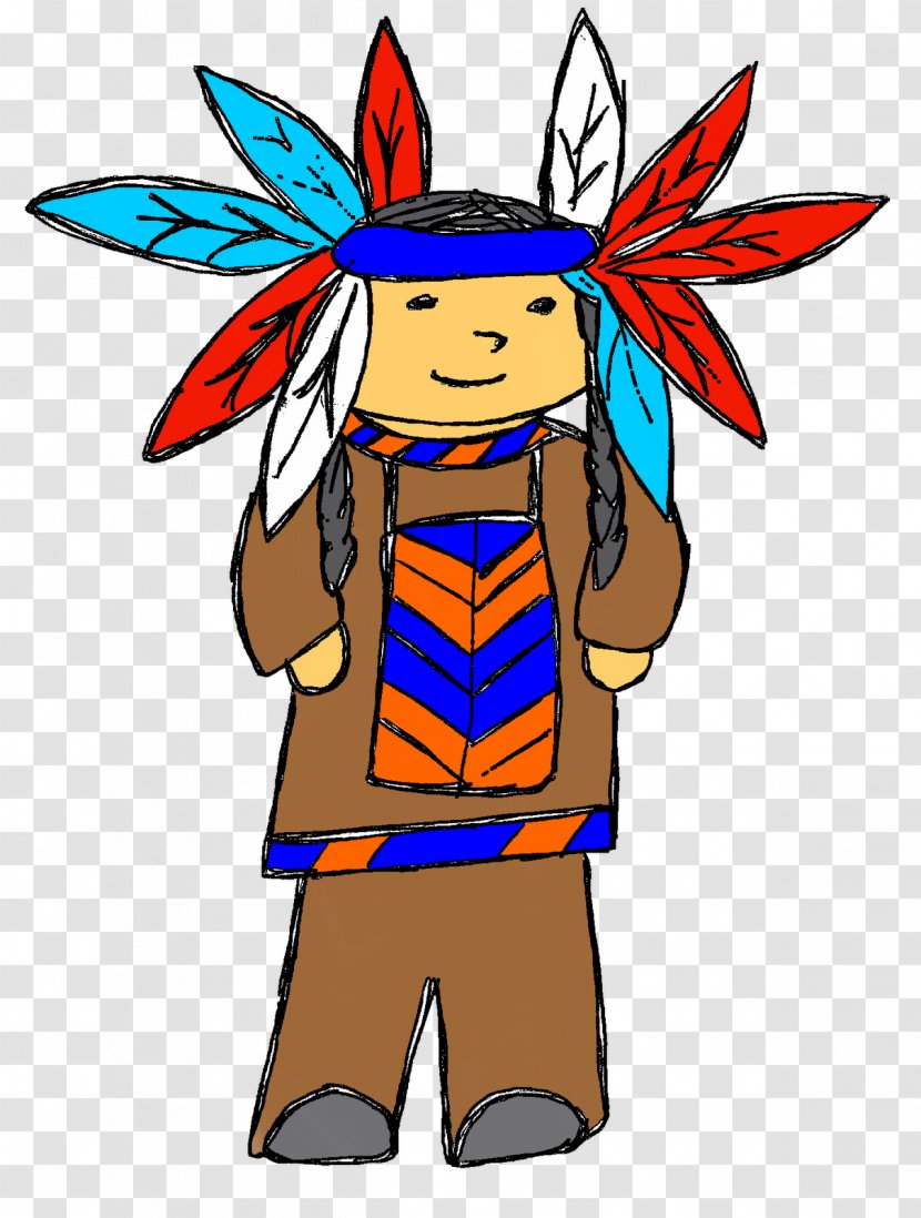Tribal Chief Native Americans In The United States Clip Art - Drawing - Cliparts Transparent PNG